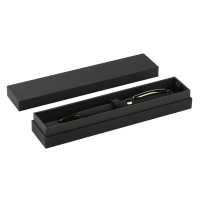 BERTA SOFT, metal ball pen in a gift box black