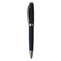 BERTA SOFT, metal ball pen in a gift box blue