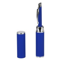 HARMONY SOFT, metal ball pen in metal gift tube, blue