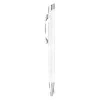 HARMONY SOFT, metal ball pen in metal gift tube, white