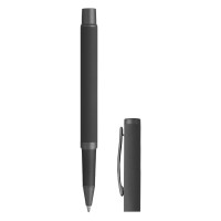 INK, metal ball pen and roller pen set gray