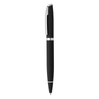 ASTRA PLUS, metal ball pen and roller pen set, black