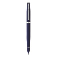 ASTRA PLUS, metal ball pen and roller pen set, blue
