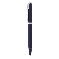 ASTRA PLUS, metal ball pen and roller pen set, blue