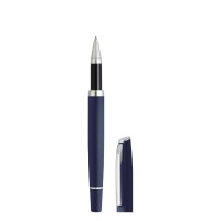 ASTRA PLUS, metal ball pen and roller pen set, blue