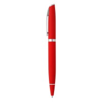 ASTRA PLUS, metal ball pen and roller pen set, red