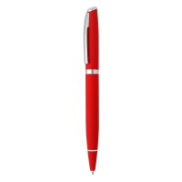 ASTRA PLUS, metal ball pen and roller pen set, red