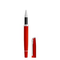 ASTRA PLUS, metal ball pen and roller pen set, red