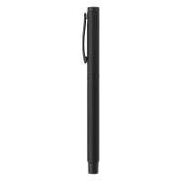 TITANIUM JET BLACK SET, metal ball pen and roller pen set, black
