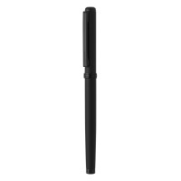 VICTOR BLACK SET, regent metal ball pen and roller pen set black