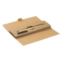 HIPPO, bamboo pencil in a gift box, beige