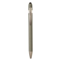 BOLD, metal "touch" ball pen with paper sleeve, gray