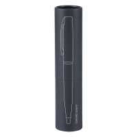 CONCORD, metal ball pen in a paper tube, black