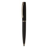 CONCORD, metal ball pen in a paper tube, black