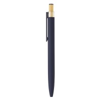 PRISMA, metal ball pen and roller pen set blue
