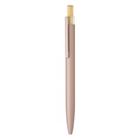 PRISMA, metal ball pen and roller pen set gold rose