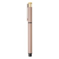 PRISMA, metal ball pen and roller pen set gold rose