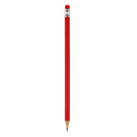 PIGMENT, wooden pencil hb with eraser, red