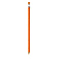 PIGMENT, wooden pencil hb with eraser, orange