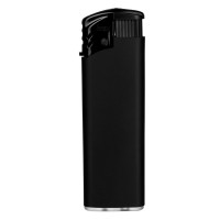 TURBO SOFT, turbo flame electronic lighter, black