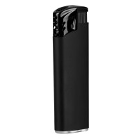 TURBO SOFT, turbo flame electronic lighter, black