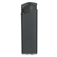 TURBO SOFT, turbo flame electronic lighter, dark gray