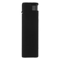 IGNIS SOFT, jet flame electronic lighter in metal case, black