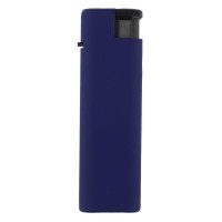IGNIS SOFT, jet flame electronic lighter in metal case, blue