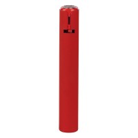 IGNIS SOFT, jet flame electronic lighter in metal case, red