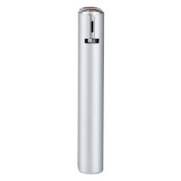 IGNIS SOFT, jet flame electronic lighter in metal case, silver