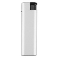 IGNIS SOFT, jet flame electronic lighter in metal case, silver