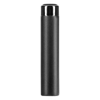 DON, jet flame metal lighter, metallic black