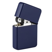 ARMY 100, flint metal lighter, blue