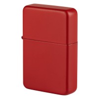ARMY 100, flint metal lighter, red