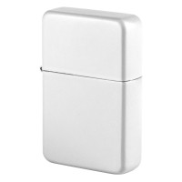 ARMY 100, flint metal lighter, white