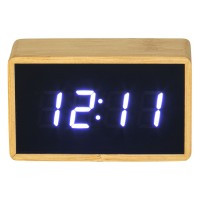 PLUTO, lcd desk clock, beige