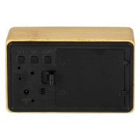 PLUTO, lcd desk clock, beige