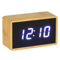PLUTO, lcd desk clock, beige