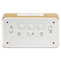 DATE, lcd desk clock, beige