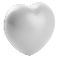 HEART, antistress heart, white