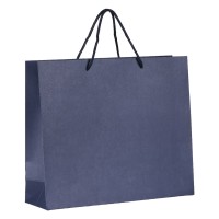 IRIS, paper bag, 170 g/m2, blue