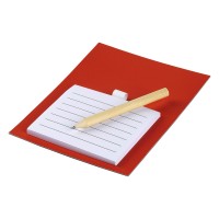 SNAP, note set with magnet, red