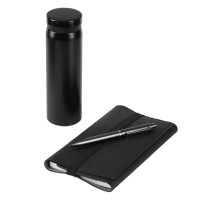PREMIER, business gift set, 3/1, black