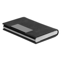 WIZARD, name card holder, black