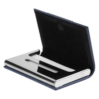 WIZARD, name card holder, blue