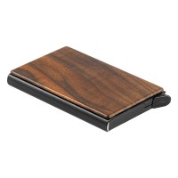 FARGO, card holder with rfid protection, brown