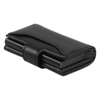 TICKET, wallet with rfid protection, black