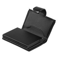TICKET, wallet with rfid protection, black