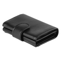 TICKET, wallet with rfid protection, black