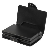 BARTER, wallet with rfid protection, black